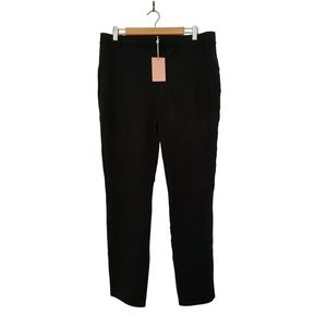 Quince Ultra Stretch Ponte Straight Leg High Rise Pants